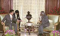 노무현 대통령, 인도 방문·압둘 칼람 대통령과 정상회담 이미지