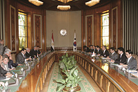 노무현 대통령, 이집트 방문·호스니 무바라크 대통령과 정상회담 이미지