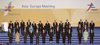 노무현 대통령, 제6차 ASEM 정상회의 기념촬영 이미지
