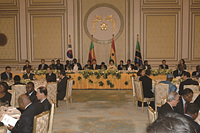 노무현 대통령, 제1차 한·아프리카 포럼 참석 정상 초청 만찬 참석 이미지