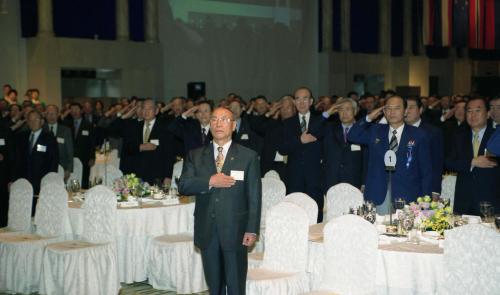 김대중 대통령 재향군인회 50주년 기념식 참석 이미지