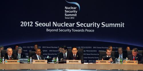 이명박 대통령 핵안보정상회의 제1세션 이미지