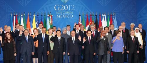 이명박 대통령 G20 정상 기념촬영 이미지
