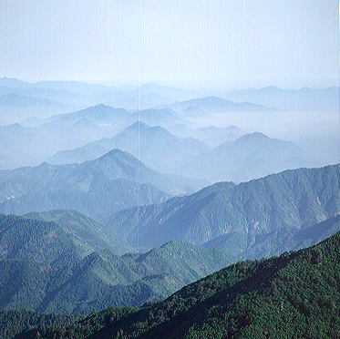 소백산 운해 이미지