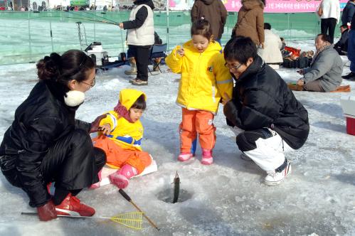 산천어축제 이미지