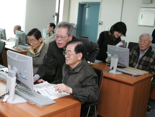 광진구청 노인정보화 상설교육장 이미지