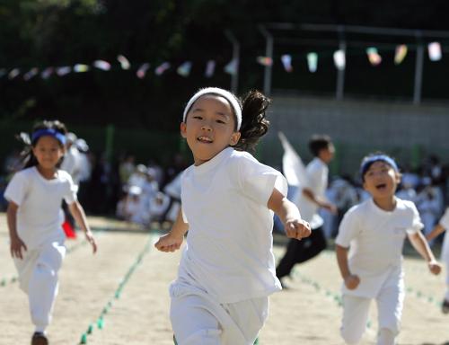 초등학교 가을 운동회 이미지