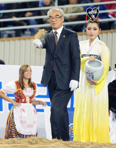 최광식 장관 천하장사 씨름대축제 참석 이미지