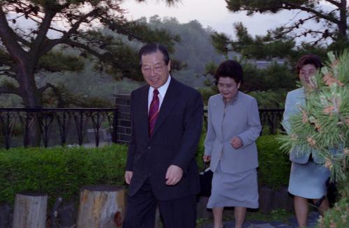 김종필 국무총리 총리실 간부 내외 초청 만찬 이미지