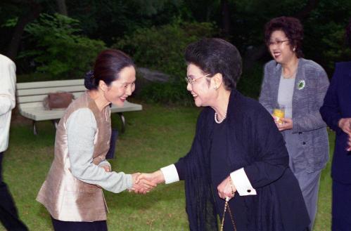 김종필 국무총리 청와대 수석비서관 부부 초청 만찬 이미지