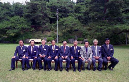 김종필 국무총리 재일본대한민국거류민단 동북지방협의회 방한 오찬 이미지