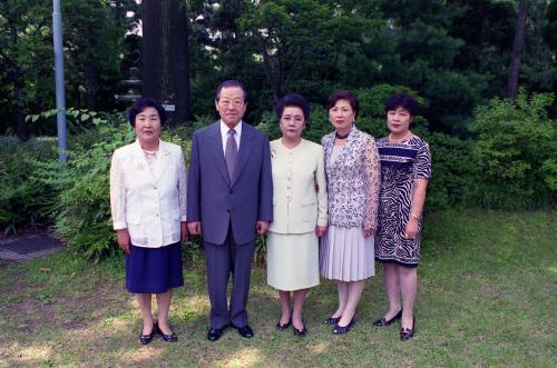 김종필 국무총리 부여지역 자민련 당직자 초청 오찬 이미지