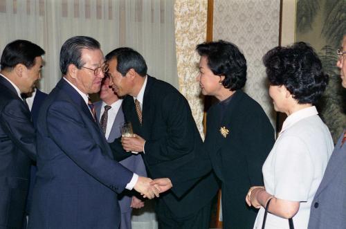 김종필 국무총리 국정좌담회 및 오찬 이미지