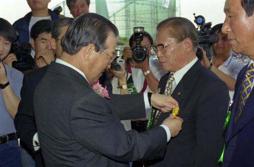 김종필 국무총리 제16회 이북도민체육대회 개회식 이미지