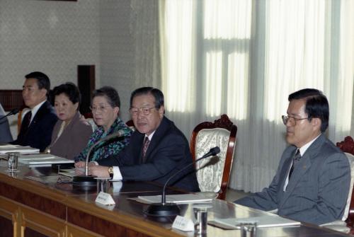 김종필 국무총리 제2차 사회보장심의위원회의 주재 이미지