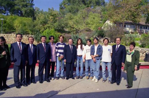 김종필 국무총리 이스라엘 키브츠 Zor'a 방문 이미지