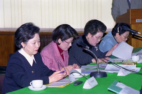 김종필 국무총리 부인 박영옥 여사 여성봉사특별자문위원회의 참석 이미지