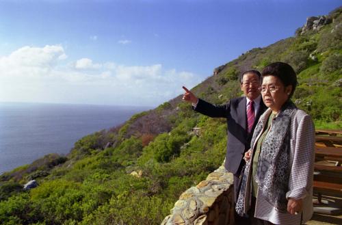 김종필 국무총리 남아프리카공화국 유적지 Cape Point 시찰 이미지