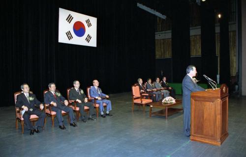 김종필 국무총리 제5회 100PPM 품질혁신 전진대회 참석 이미지