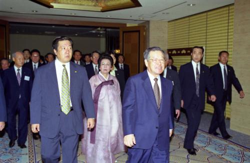 김종필 국무총리 재일동포 초청 오찬 이미지