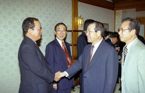 김종필 국무총리 자연보호협의회 임원 및 시 도 지부장 초청 오찬 이미지