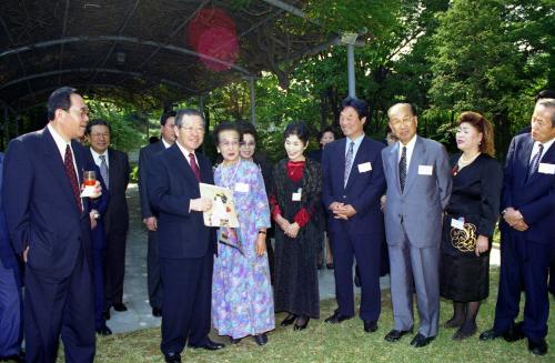 김종필 국무총리 한ㆍ일 친선협회 오찬 이미지