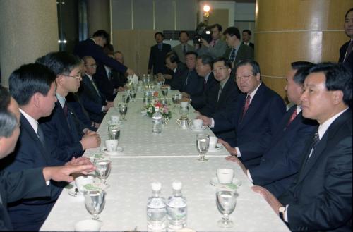 김종필 국무총리 인천지역 신보수 대토론회 만찬 간담회 이미지