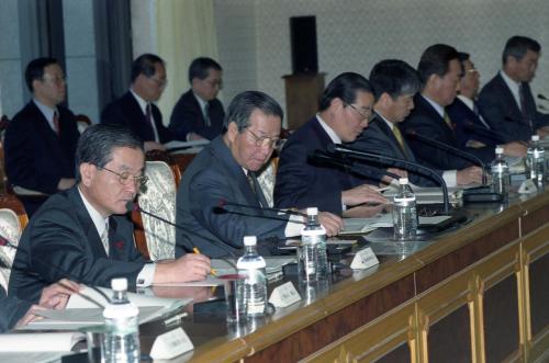 김종필 국무총리 아시아유럽정상회의(ASEM) 준비위원회 회의(제5차) 주재 이미지