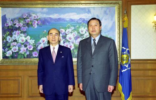 박태준 국무총리 조영장 국무총리비서실장 임명장 수여식 이미지