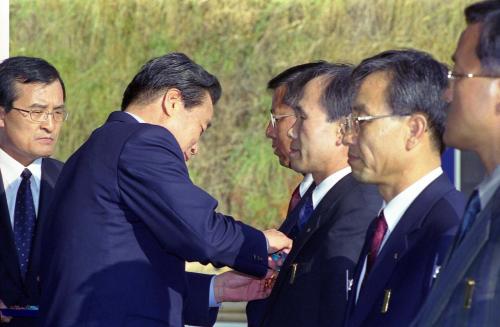 이한동 국무총리 횡성 다목적댐 준공식 참석 이미지