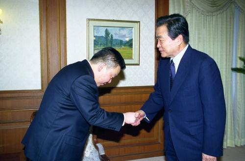 이한동 국무총리 한국청년회의소 회장단 접견 이미지