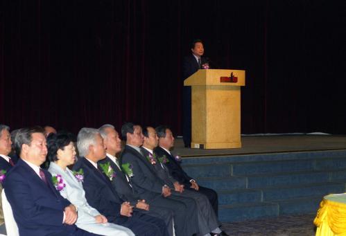 이한동 국무총리 언론중재위원회 창립 20주년 기념 리셉션 참석 이미지