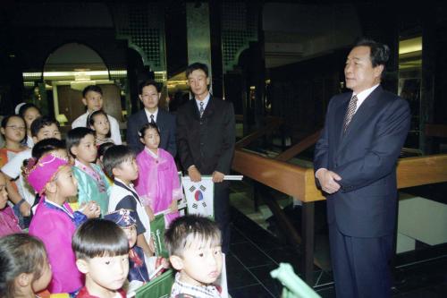 이한동 국무총리 사우디아라비아 교민 환영행사 이미지