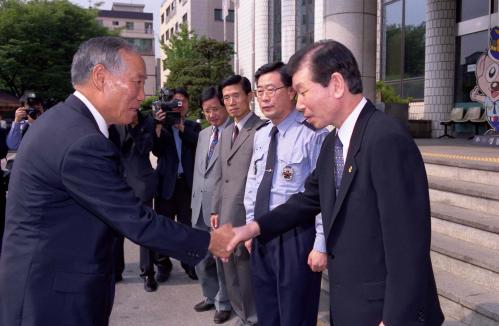 김석수 국무총리서리 송파경찰서 순시 이미지