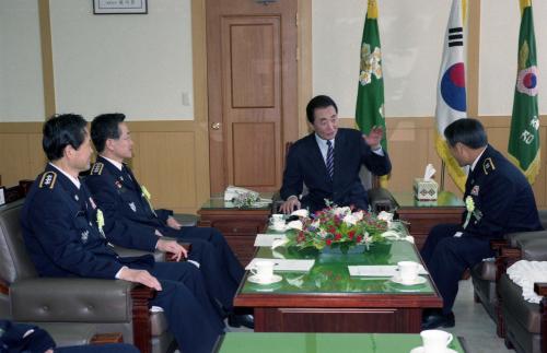 고건 국무총리 제51기 경찰간부후보생 졸업 및 임용식 참석 이미지