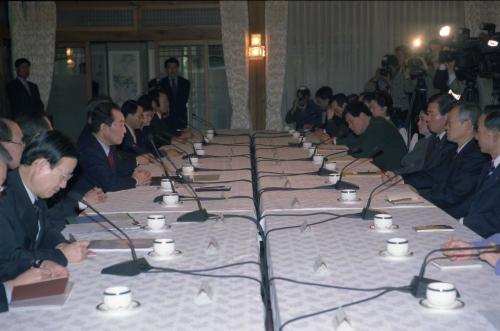 고건 국무총리 국무위원 조찬 간담회 이미지