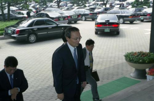 이해찬 국무총리 첫 등청 이미지