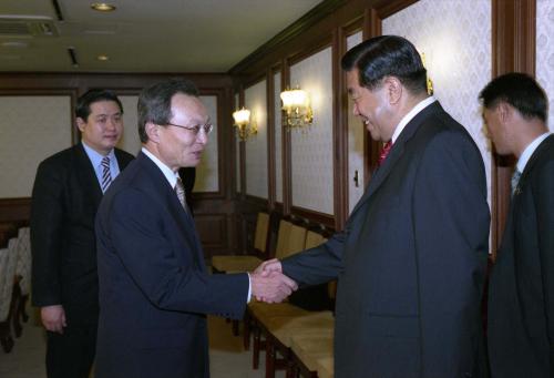 이해찬 국무총리 가경림 중국 정협주석 접견 이미지