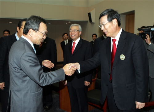 이해찬 국무총리 제8차 세계화상대회 폐막식 참석 이미지