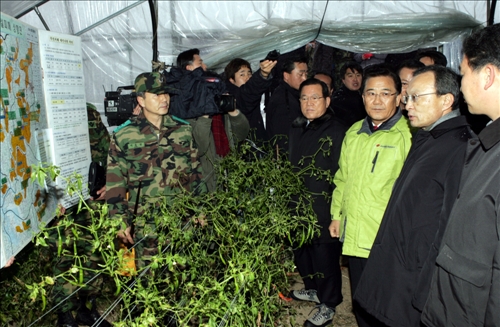 이해찬 국무총리 폭설현장 방문 이미지