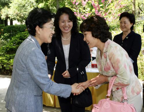 한명숙 국무총리 장애인 부모 초청 오찬간담회 이미지