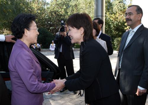 한명숙 국무총리 고려극장 방문 및 공연관람 이미지