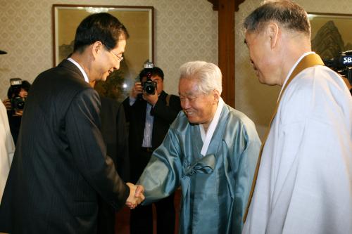 한덕수 총리 7대종단 지도자 오찬간담회 이미지