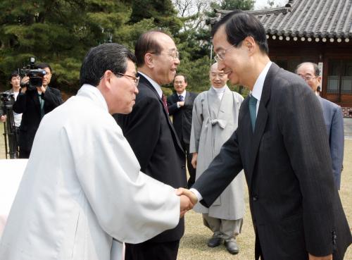 한덕수 국무총리 시민사회 원로 오찬간담회 이미지