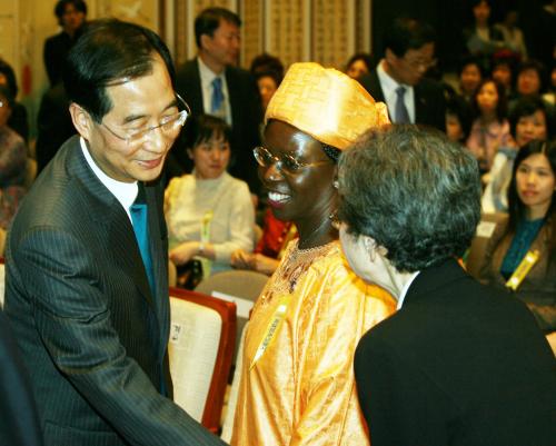 한덕수 총리 한국 YWCA 창립85주년 기념식 이미지