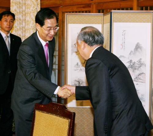 한덕수 국무총리 경제5단체장 조찬 간담회 이미지