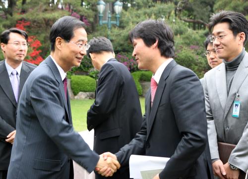 한덕수 국무총리 기자단 오찬 간담회 이미지