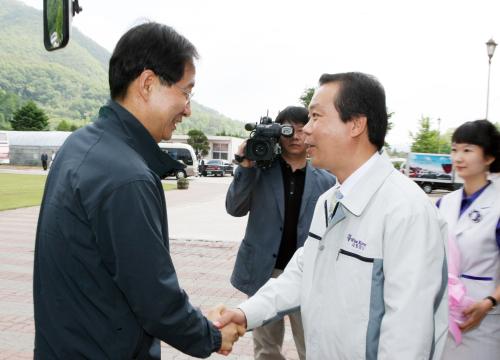 한덕수 국무총리 와인코리아 방문 이미지