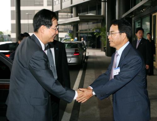 한덕수 국무총리 한국경쟁력연구원 포럼 강연 이미지