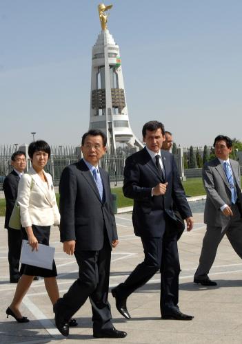 한승수 국무총리 한-투르크메니스탄 단독 및 확대회담 이미지